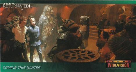 1996 Topps Widevision Star Wars: Return of the Jedi - Promos #P6 Luke, Han & Chewbacca Front