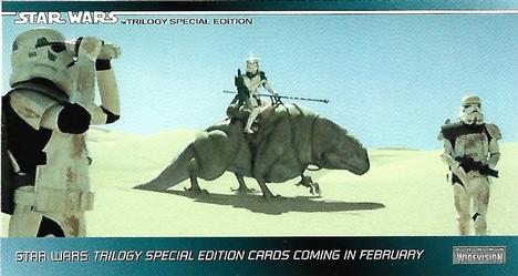 1997 Topps Widevision The Star Wars Trilogy Special Edition - Promos #P1 Stormtroopers Front