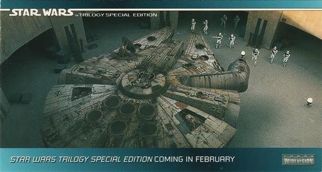 1997 Topps Widevision The Star Wars Trilogy Special Edition - Promos #P6 Millennium Falcon Front