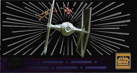 1997 Topps Widevision The Star Wars Trilogy Special Edition - Promos #0 Tie Fighter Laser Cut Front