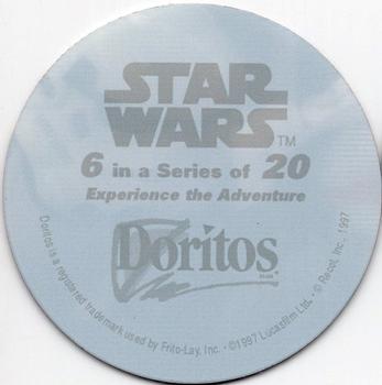 1997 Doritos Star Wars Discs #6 Stormtrooper Firing Back