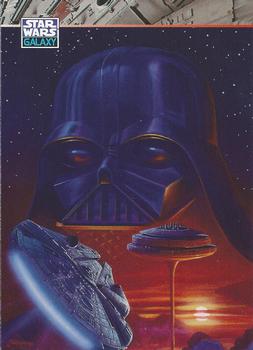 1994 Topps Star Wars Galaxy Series 2 #158 Darth Vader's Front