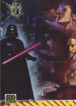 1994 Topps Star Wars Galaxy Series 2 #177 Morgan Weistling Front