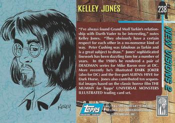 1994 Topps Star Wars Galaxy Series 2 #238 Kelley Jones Back