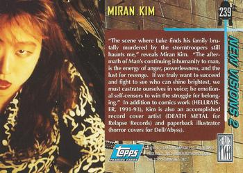 1994 Topps Star Wars Galaxy Series 2 #239 Miran Kim Back