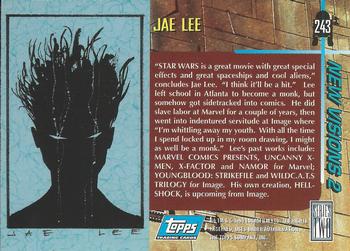 1994 Topps Star Wars Galaxy Series 2 #243 Jae Lee Back