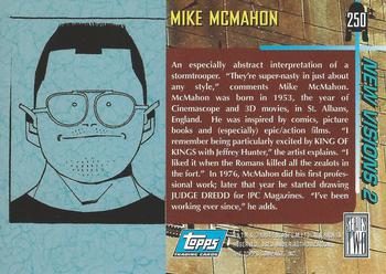 1994 Topps Star Wars Galaxy Series 2 #250 Mike McMahon Back