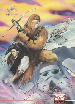 1994 Topps Star Wars Galaxy Series 2 #253 C. Scott Morse Front