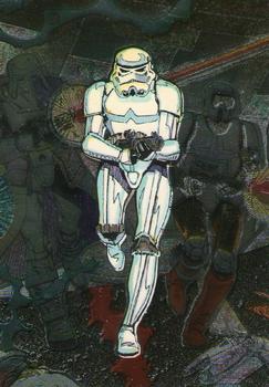 1994 Topps Star Wars Galaxy Series 2 - Etched Foil #8 Stormtroopers Front