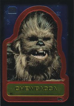 1999 Topps Chrome Archives Star Wars - Double-Sided Chromium #D-5 Chewbacca Front