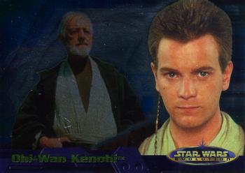 2001 Topps Star Wars Evolution - Evolution A #7A Obi-Wan Kenobi Front