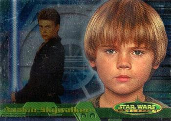 2001 Topps Star Wars Evolution - Evolution B #1B Anakin Skywalker Front