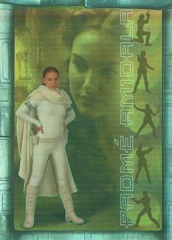 2002 Topps Star Wars: Attack of the Clones - Prismatic Foil #5 Padme Amidala Front
