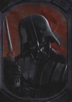 2005 Topps Star Wars Revenge of the Sith - Embossed Foil #6 Darth Vader Front