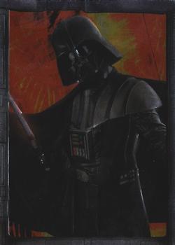 2005 Topps Star Wars Revenge of the Sith - Embossed Foil #7 Darth Vader Front