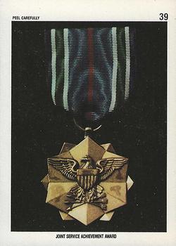 1991 Topps Desert Storm - Stickers #39 Joint Service Achievement Award Front