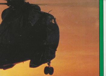 1991 Topps Desert Storm - Stickers #41 Top Gun Back
