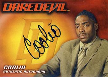2003 Topps Daredevil - Autographs #NNO Coolio Front