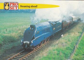 1992 Pro Set Guinness Book of Records #2 Steaming ahead! Front
