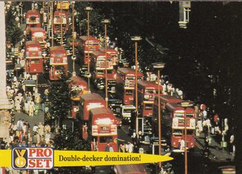 1992 Pro Set Guinness Book of Records #9 Double-decker domination! Front