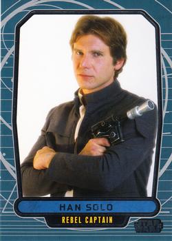 2012 Topps Star Wars: Galactic Files #124 Han Solo Front