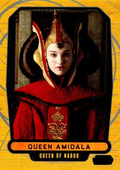 2012 Topps Star Wars: Galactic Files #12 Queen Amidala Front