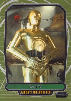 2012 Topps Star Wars: Galactic Files #158 C-3PO Front