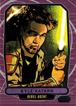 2012 Topps Star Wars: Galactic Files #184 Kyle Katarn Front