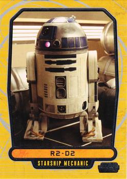 2012 Topps Star Wars: Galactic Files #18 R2-D2 Front