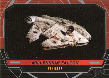 2012 Topps Star Wars: Galactic Files #271 Millennium Falcon Front