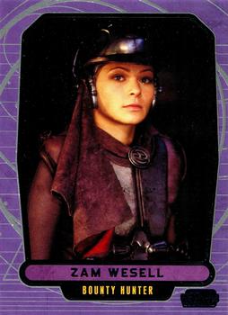2012 Topps Star Wars: Galactic Files #42 Zam Wesell Front