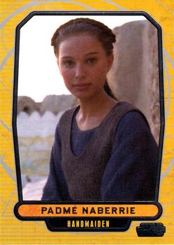 2012 Topps Star Wars: Galactic Files #4 Padmé Naberrie Front