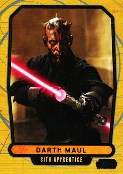 2012 Topps Star Wars: Galactic Files #6 Darth Maul Front