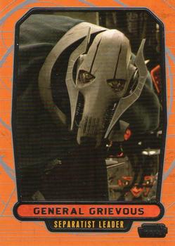 2012 Topps Star Wars: Galactic Files #74 General Grievous Front