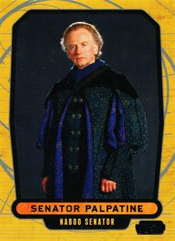 2012 Topps Star Wars: Galactic Files #7 Senator Palpatine Front