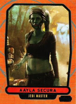 2012 Topps Star Wars: Galactic Files #81 Aayla Secura Front