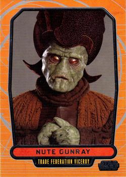 2012 Topps Star Wars: Galactic Files #86 Nute Gunray Front