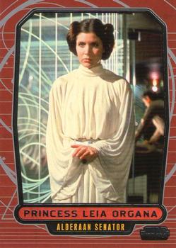 2012 Topps Star Wars: Galactic Files #95 Princess Leia Organa Front