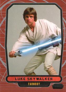 2012 Topps Star Wars: Galactic Files #96 Luke Skywalker Front