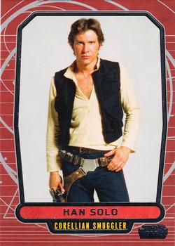 2012 Topps Star Wars: Galactic Files #97 Han Solo Front