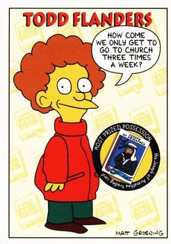 1994 SkyBox The Simpsons Series II #S15 Todd Flanders Front