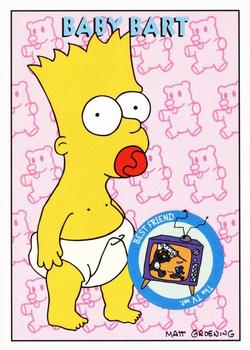 1994 SkyBox The Simpsons Series II #S18 Baby Bart Front