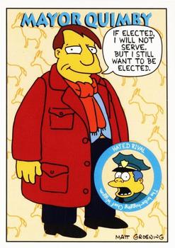 1994 SkyBox The Simpsons Series II #S25 Mayor Joseph Quimby Front