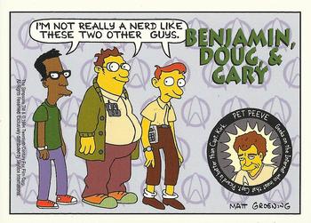 1994 SkyBox The Simpsons Series II #S30 Benjamin, Doug & Gary Front