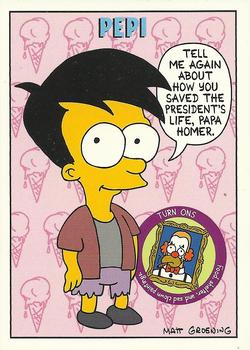 1994 SkyBox The Simpsons Series II #S34 Pepi Front