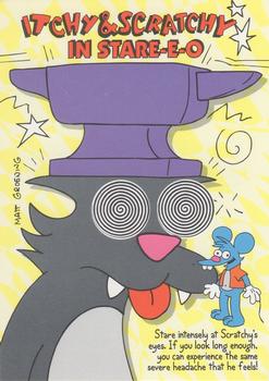 1994 SkyBox The Simpsons Series II - Promos #P2 Itchy & Scratchy Front
