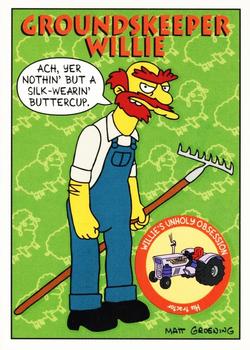 1993 SkyBox The Simpsons #S22 Groundskeeper Willie Front