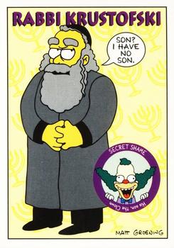 1993 SkyBox The Simpsons #S23 Rabbi Krustofski Front