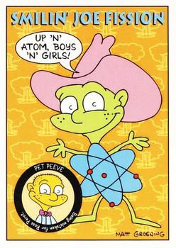 1993 SkyBox The Simpsons #S28 Smilin' Joe Fission Front