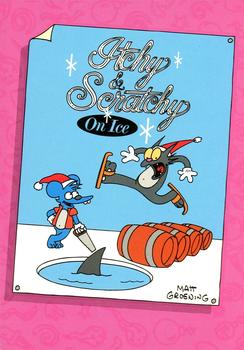 1993 SkyBox The Simpsons - Itchy & Scratchy #I5 Itchy & Scratchy on Ice Front
